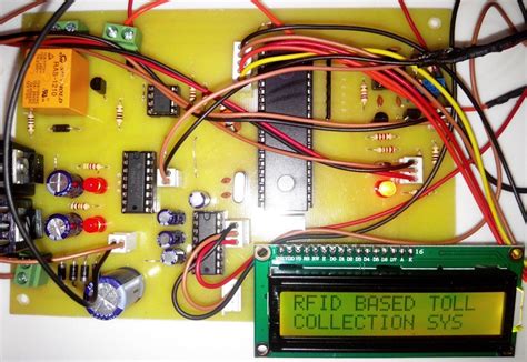 rfid based highway toll tax collection system ppt|rfid project report.